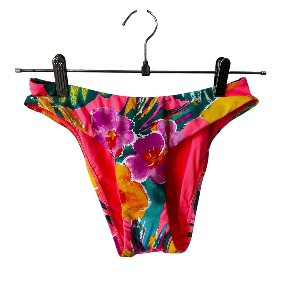 La Blanca Swim New Floral Bikini Bottom Size 4 Summer Resort Vacation Tropical